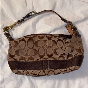 Old school coach mini bag